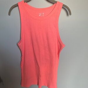 Maurices Vibrant Pink Tank Top